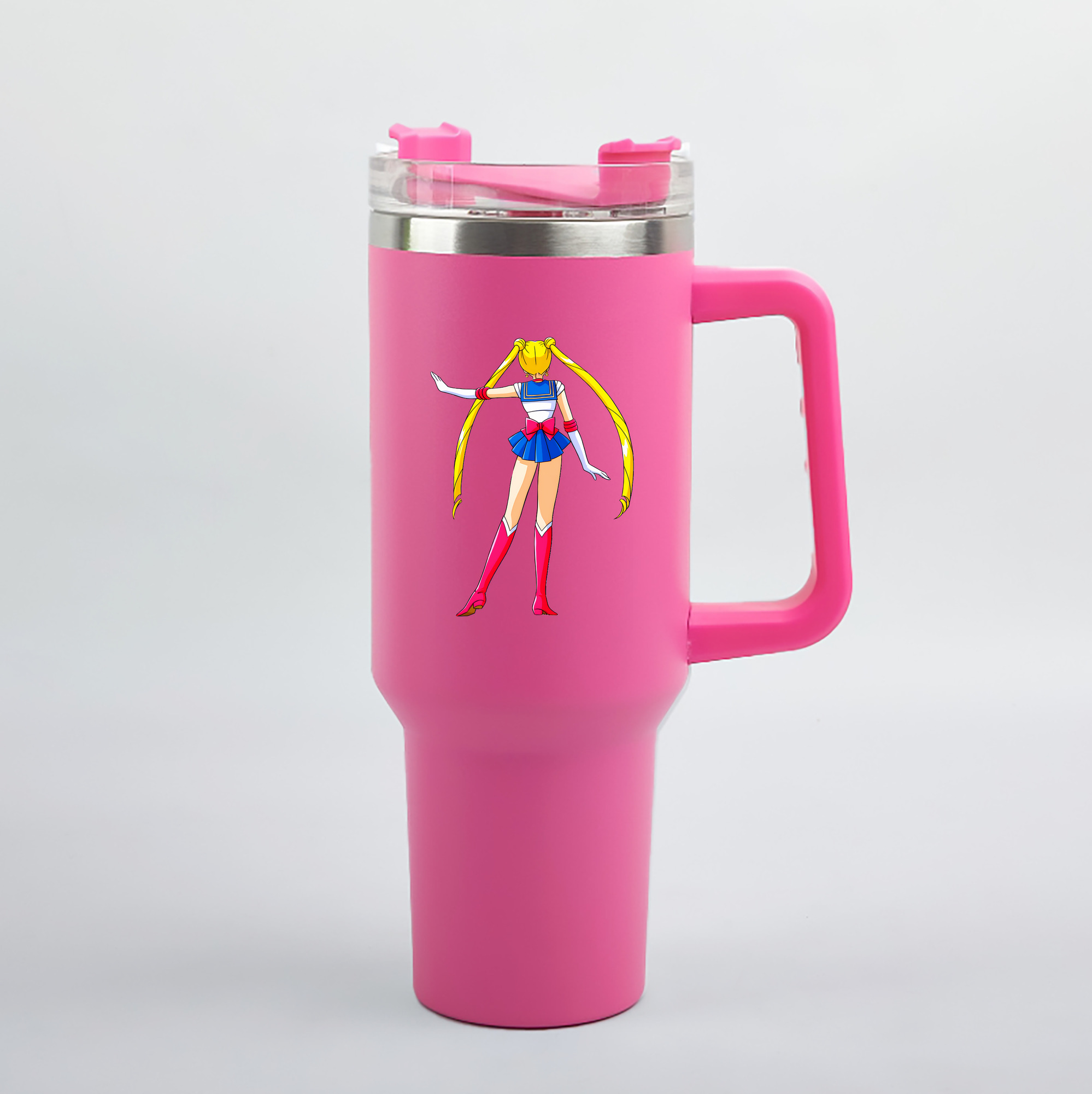 （画像用） 美少女戦士セーラームーン 月野 うさぎ つきの うさぎ Sailor Moon Tsukino Usagi 1200mL車用タンブラー（カラープリント）